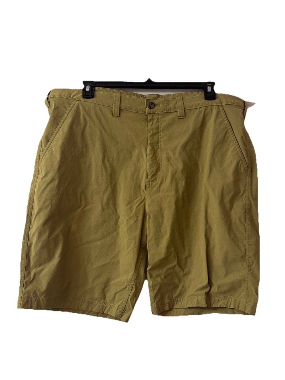 Eddie Bauer Travex Shorts Stretch Performance Lightweight Hiking 42x9 Mens Tan